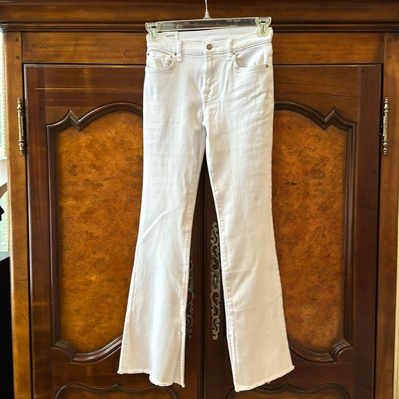 Splendid Mid-Rise Bootcut White Jeans - Picture 3 of 17